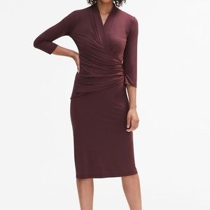 NWT MM LaFleur Casey Dress in Chestnut